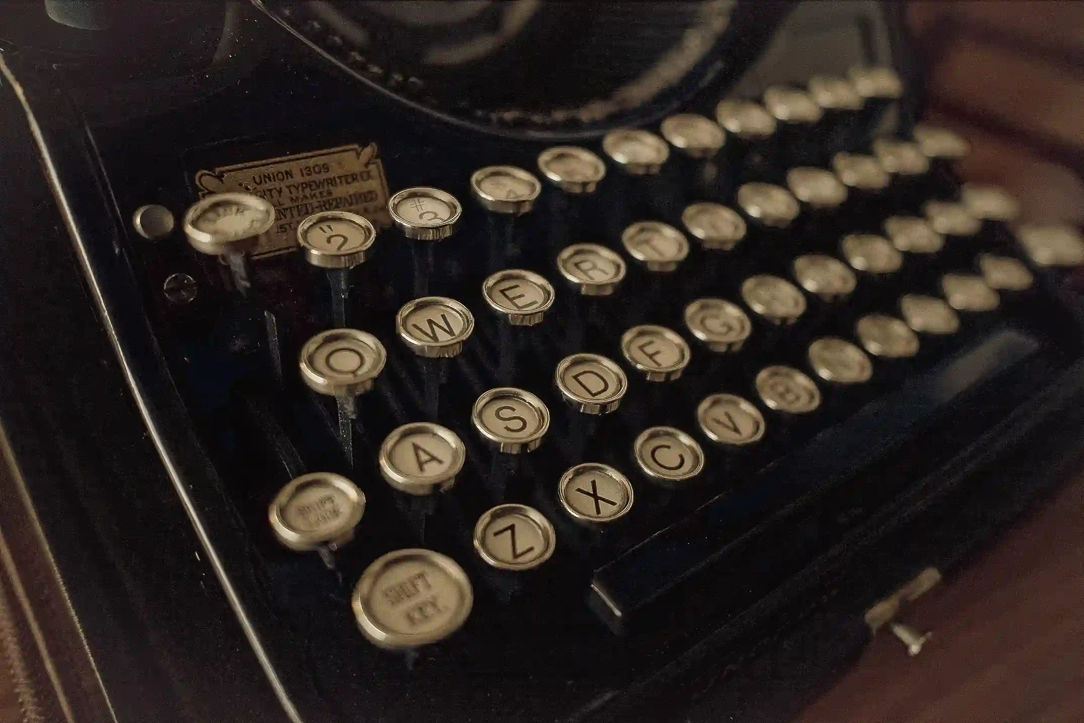 Máquina de escribir vintage